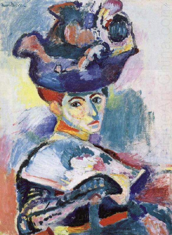 Henri Matisse The woman wearing a hat china oil painting image